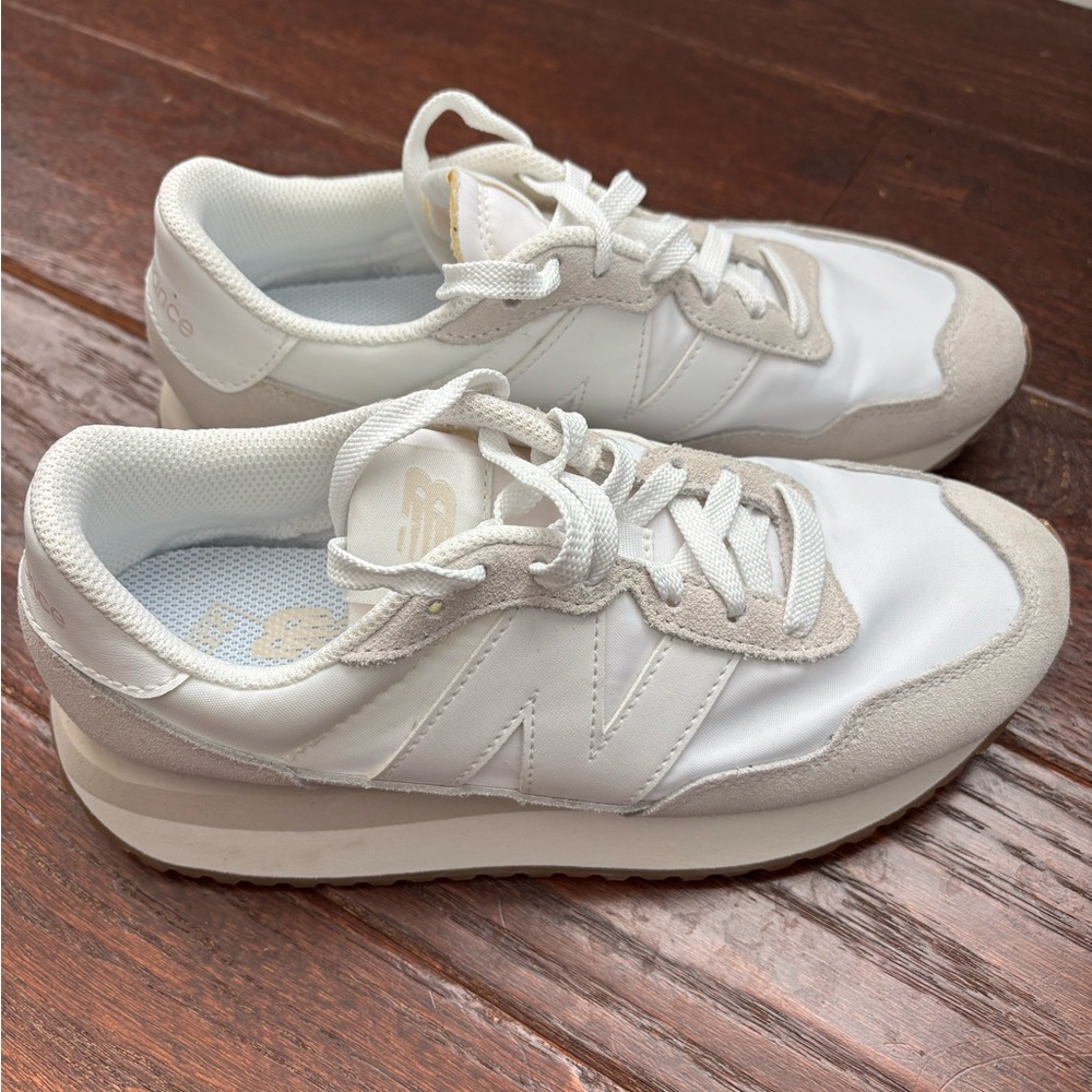 New Balance Women's White Sneakers